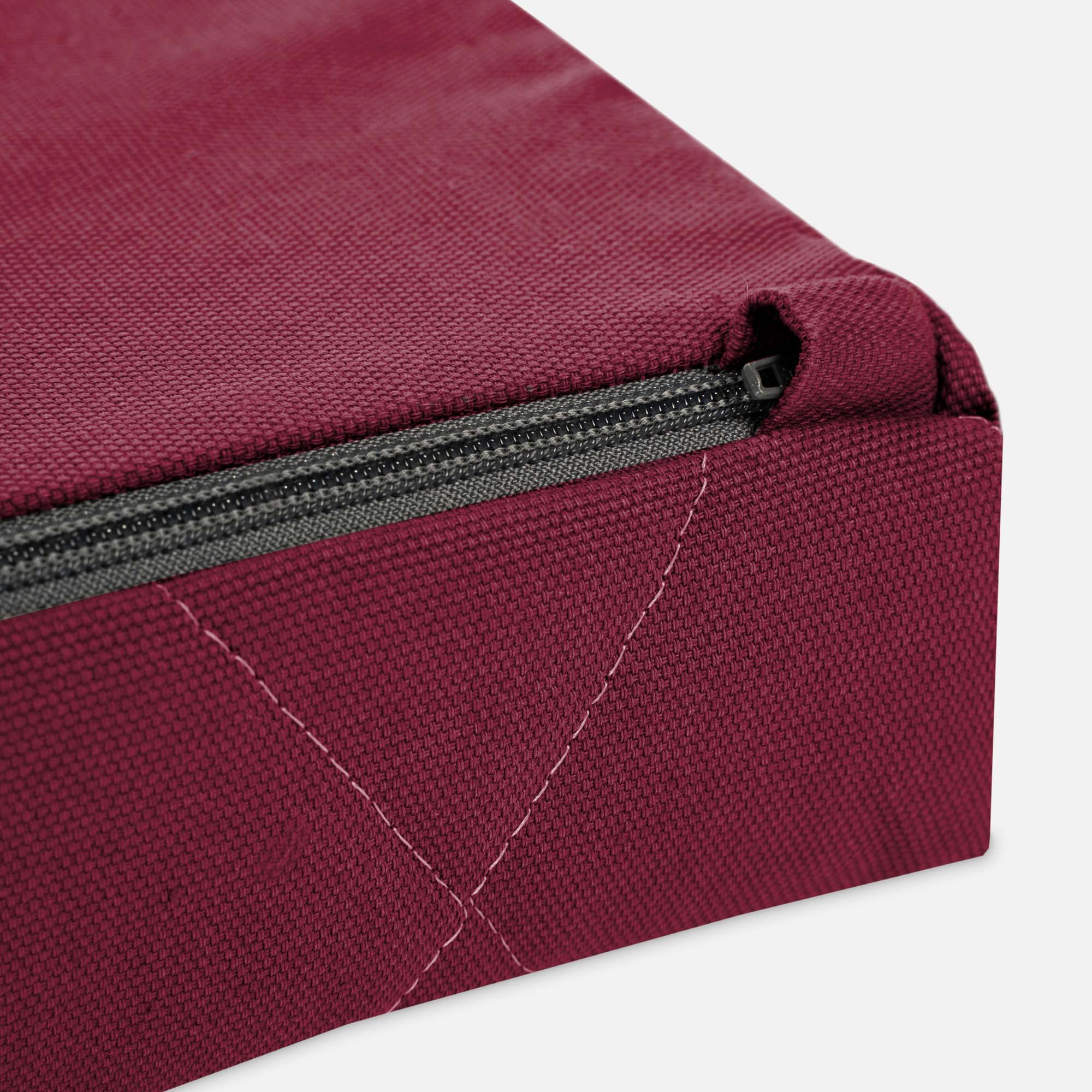 Hundebett FLAT & Topper, Bordeaux