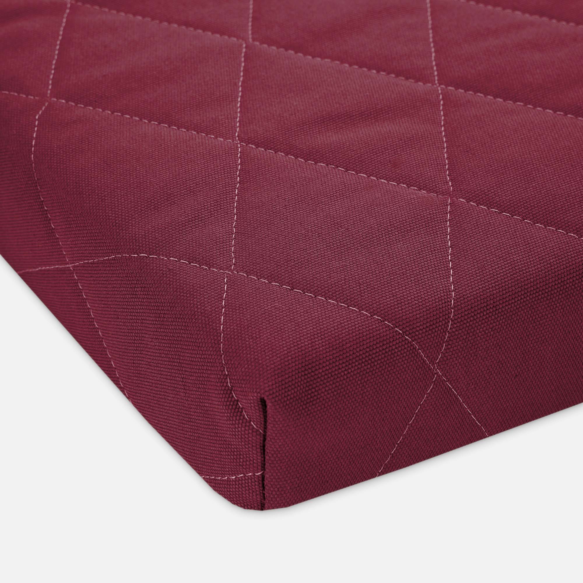 Hundebett FLAT & Topper, Bordeaux