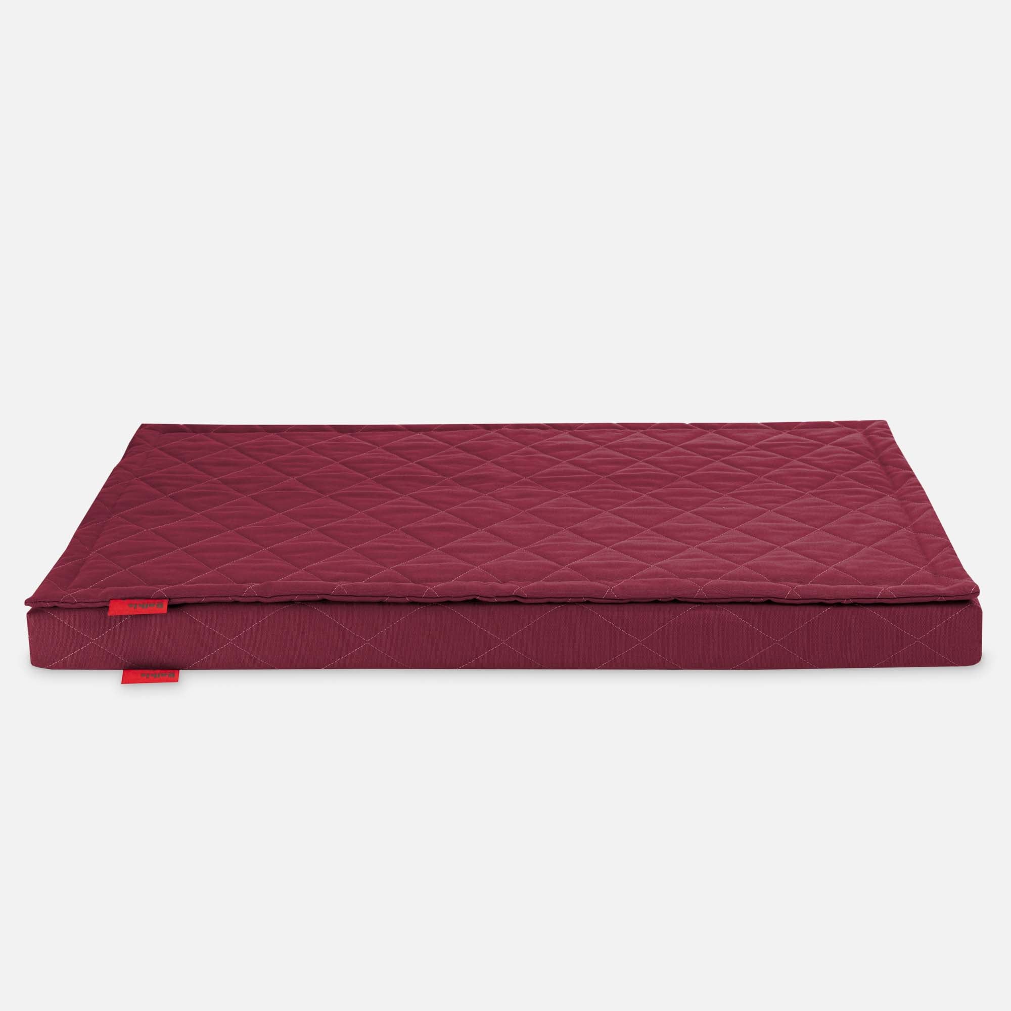 Hundebett FLAT & Topper, Bordeaux