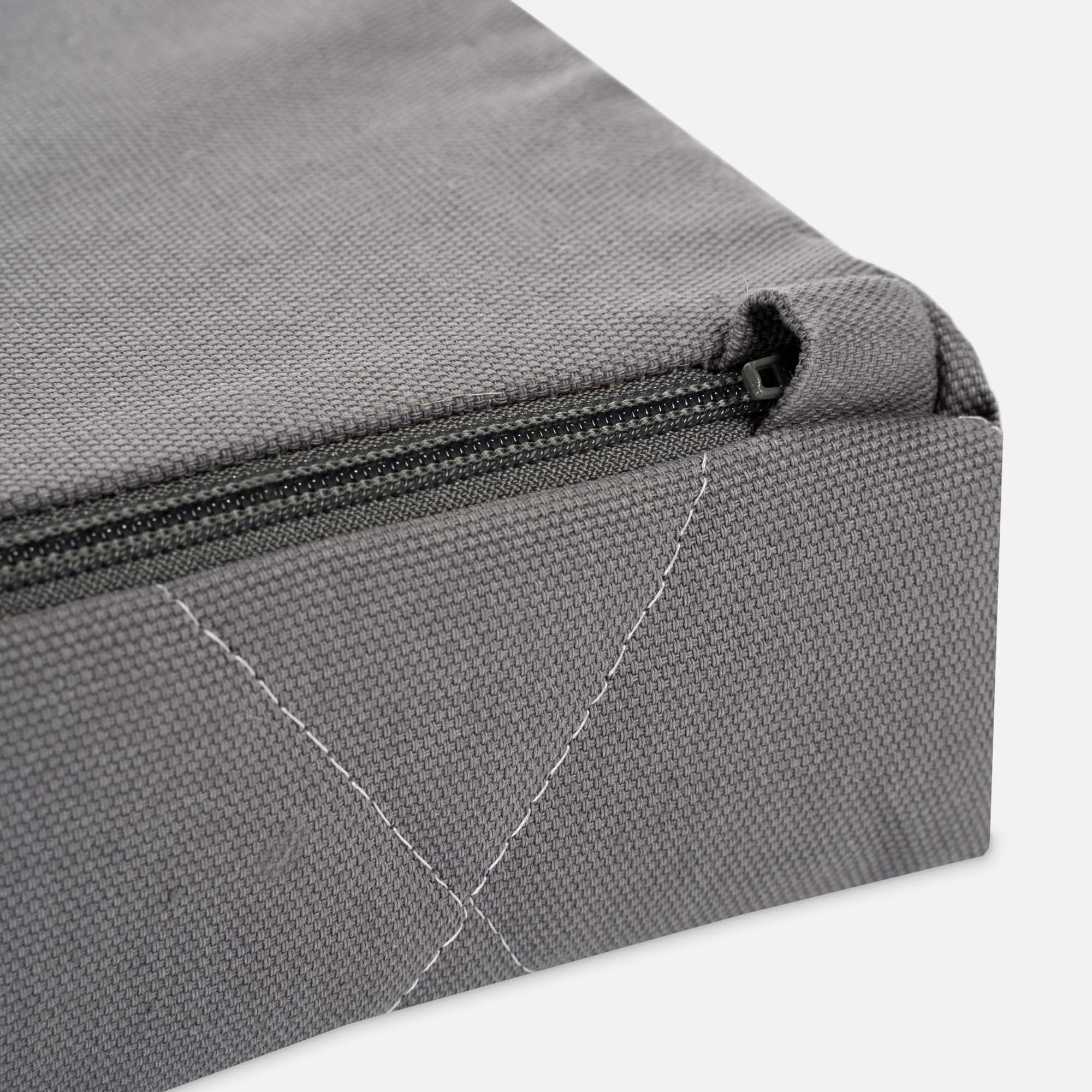 Hundebett FLAT & Topper, Steingrau
