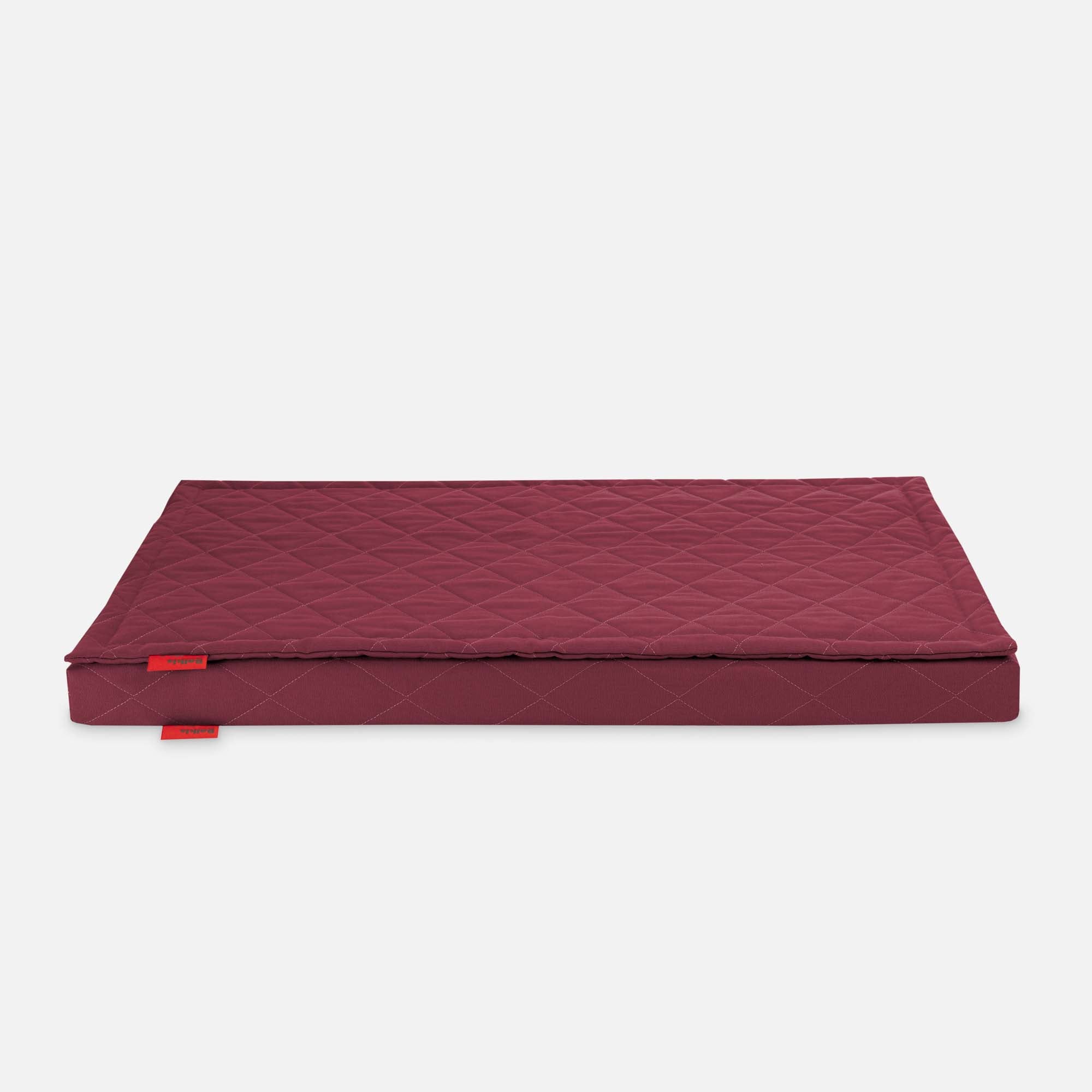 Hundebett FLAT & Topper, Bordeaux