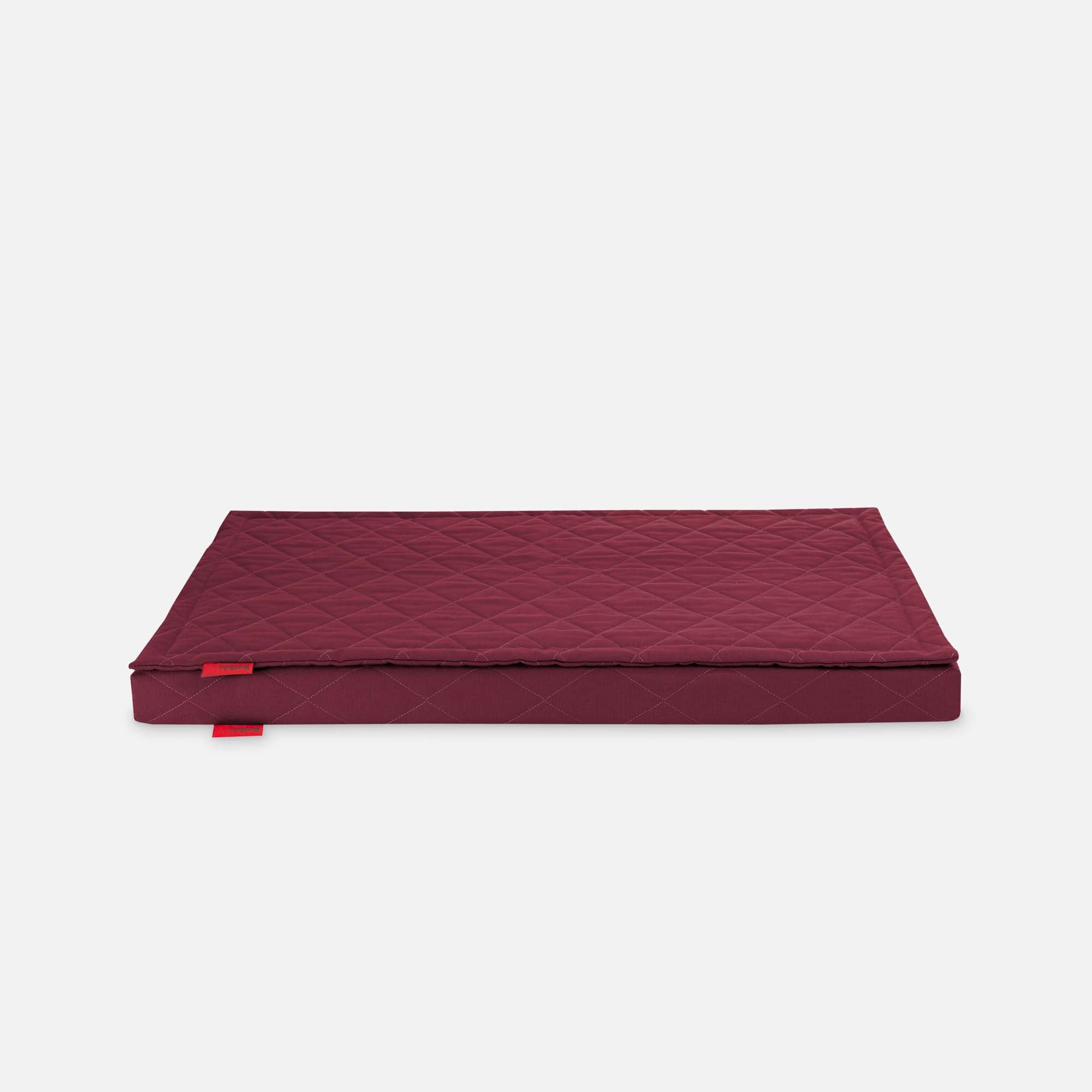 Hundebett FLAT & Topper, Bordeaux